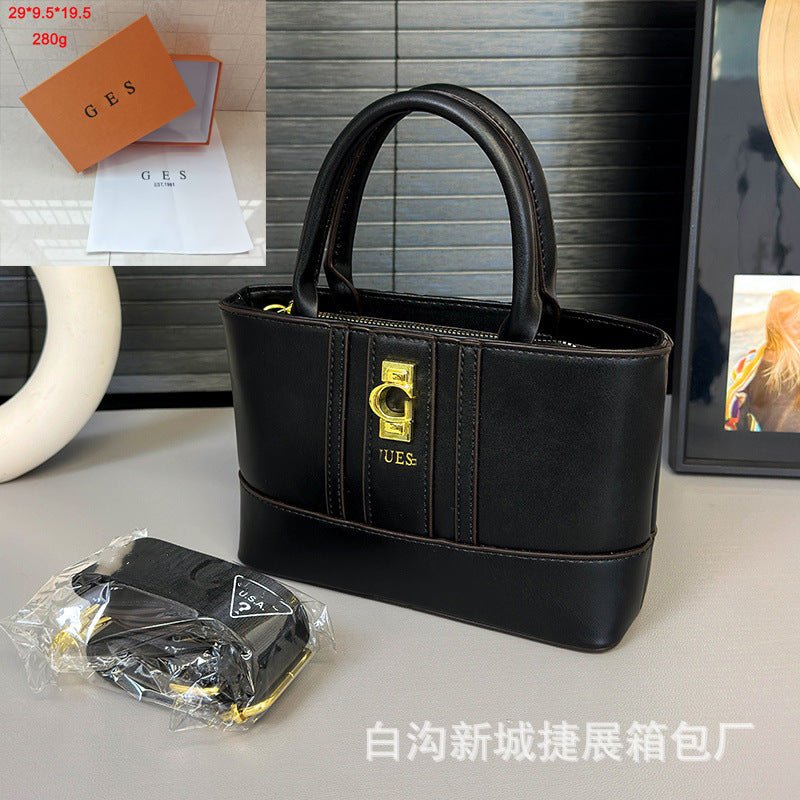 Bolso de mujer superventas impreso en Europa y Estados Unidos 2026 nuevo bolso cruzado ancho de tira cruzada de gran capacidad para mujer