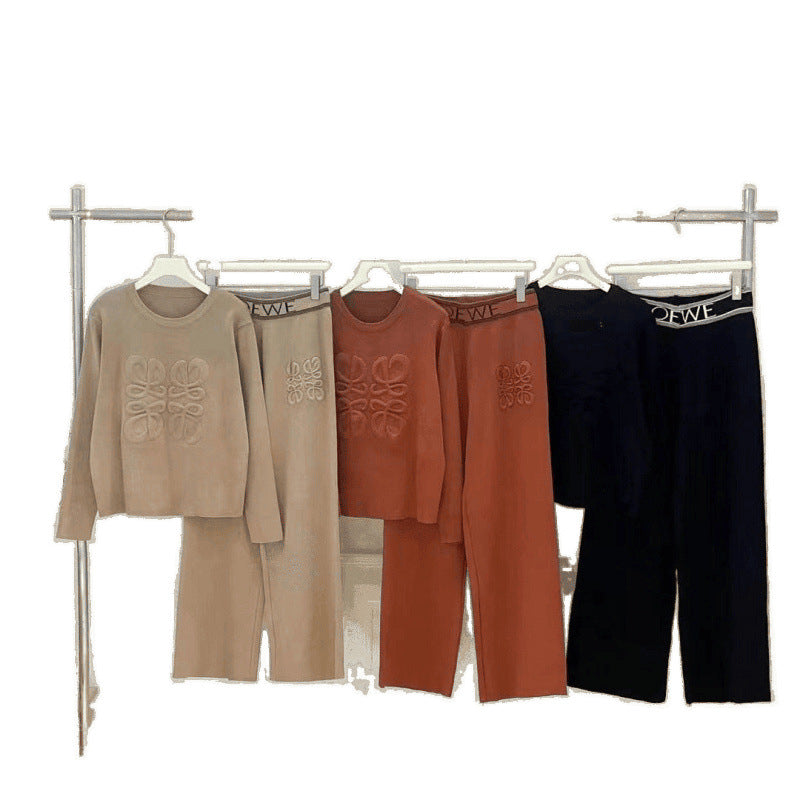 Conjunto Mujer LOE | Jersey Y Pantalón Ancho