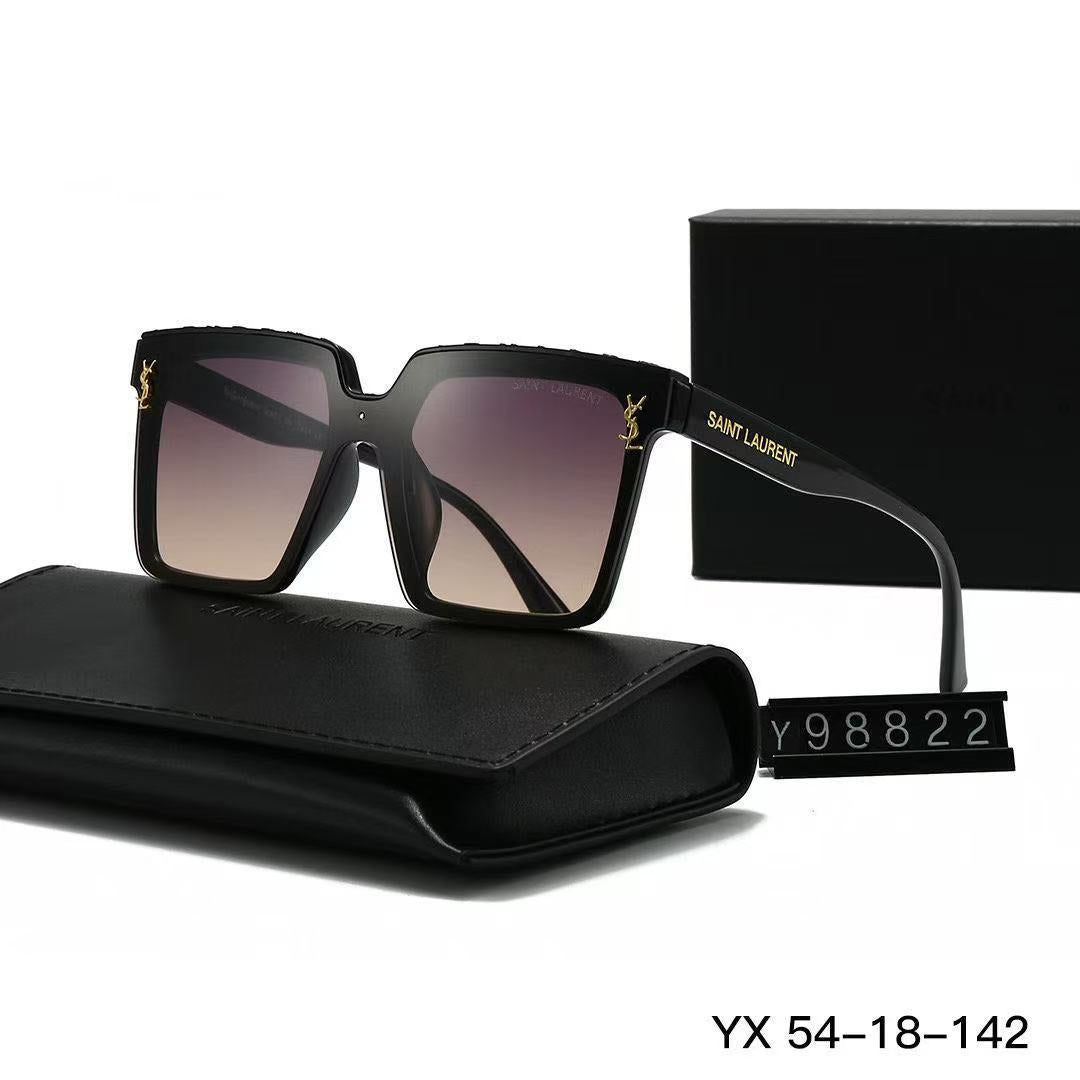 High-End Square Frame Sunglasses | Unisex S