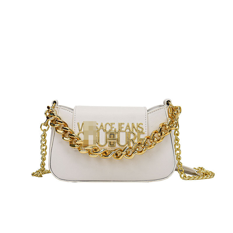 Bolso de moda para mujer, nuevo bolso francés retro de hombro de lujo ligero y cruzado, bolso de alta gama, versátil y versátil en la axila