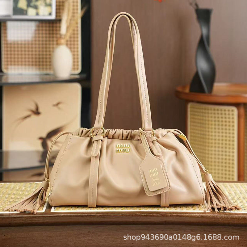 Bolso Plisado MM | De Hombro | Sin Caja