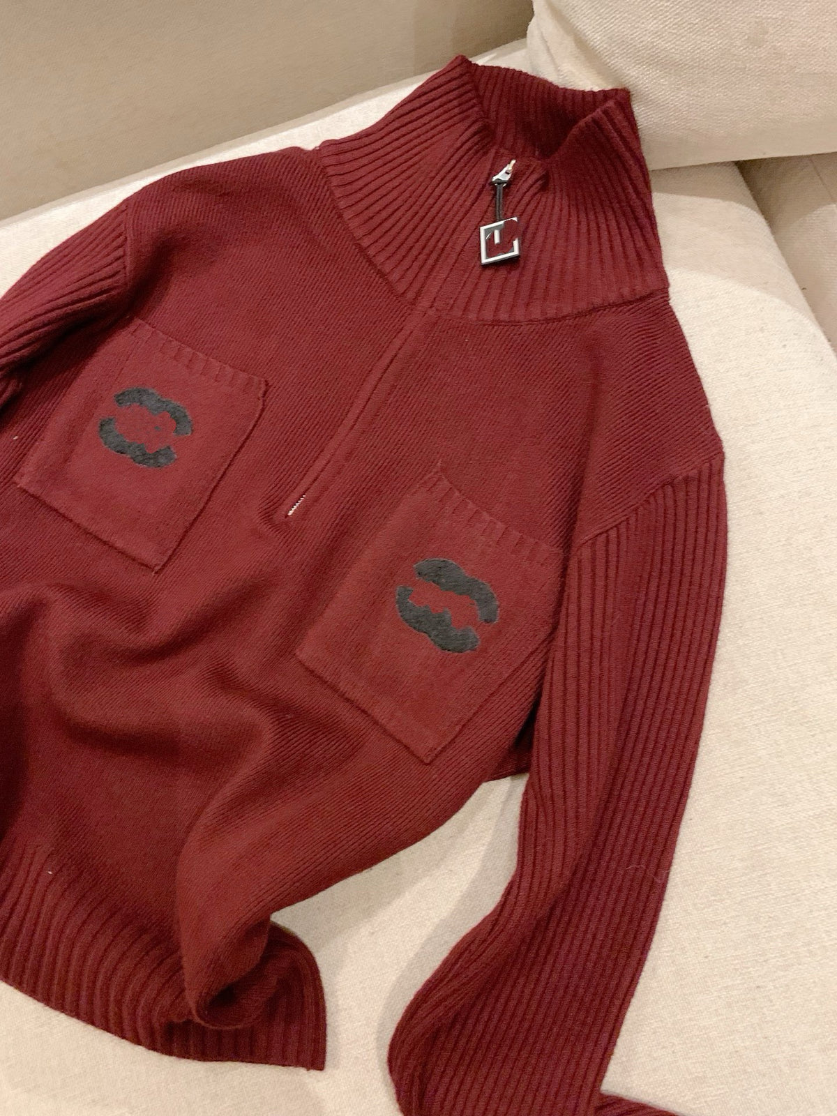 Jersey Mujer CHA | Doble C Bordada