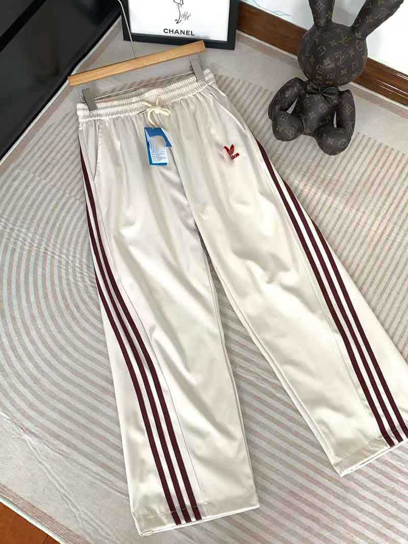 ねじりストラップ付きレディーススポーツパンツ | カジュアルスタイル