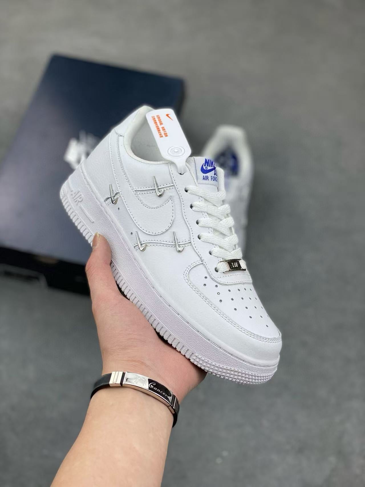 Fábrica de Calzado Putian Ventas Directas AF1 Comercio Exterior Junta de Ocio Zapatos Hombres y Mujeres Zapatos de Campus Zapatos de pareja Zapatos blancos Transfronterizo