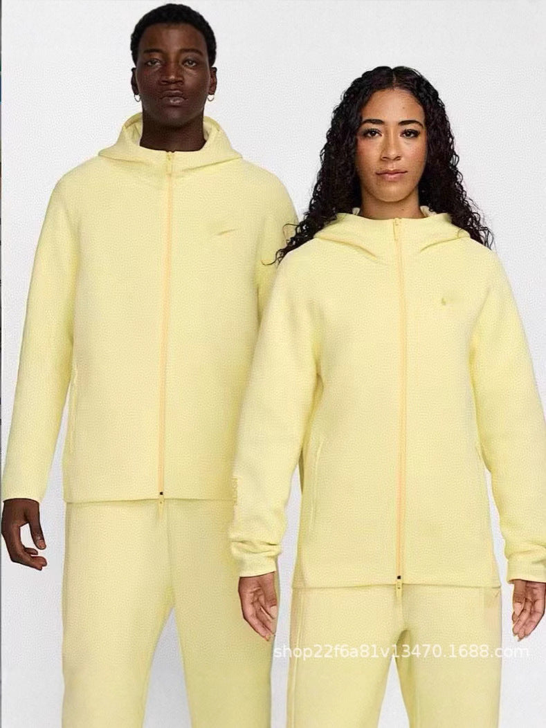 Primavera y otoño 2025 Casual casual casual de gancho pequeño Transpirable NOCTA Co-marca Camisa con cremallera 454.461