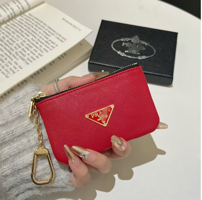Monedero Mujer Cremallera + Caja Regalo | Compacto Premium
