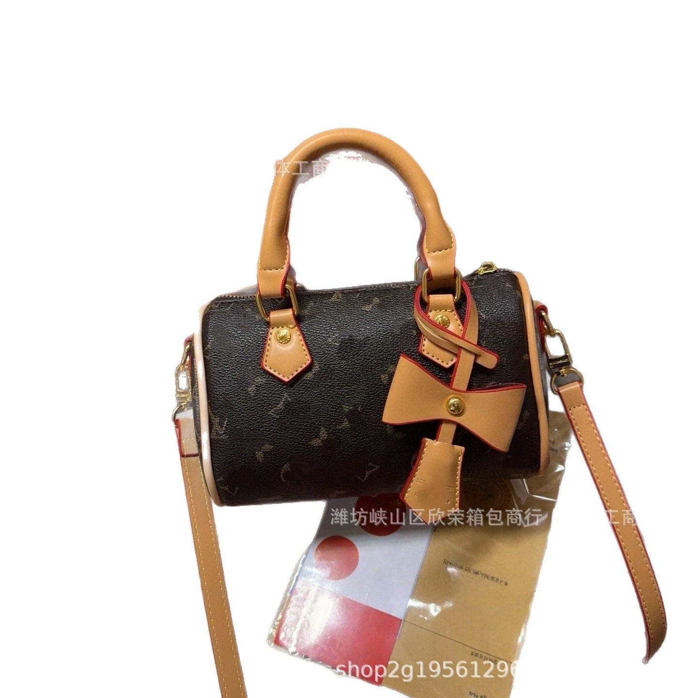 Bolso Boston Mini Monograma Mujer | Bandolera Versátil