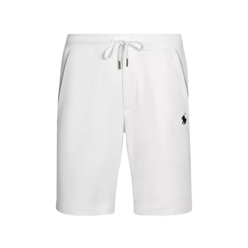 Pantalon brodé poney homme | Coton sportif respirant
