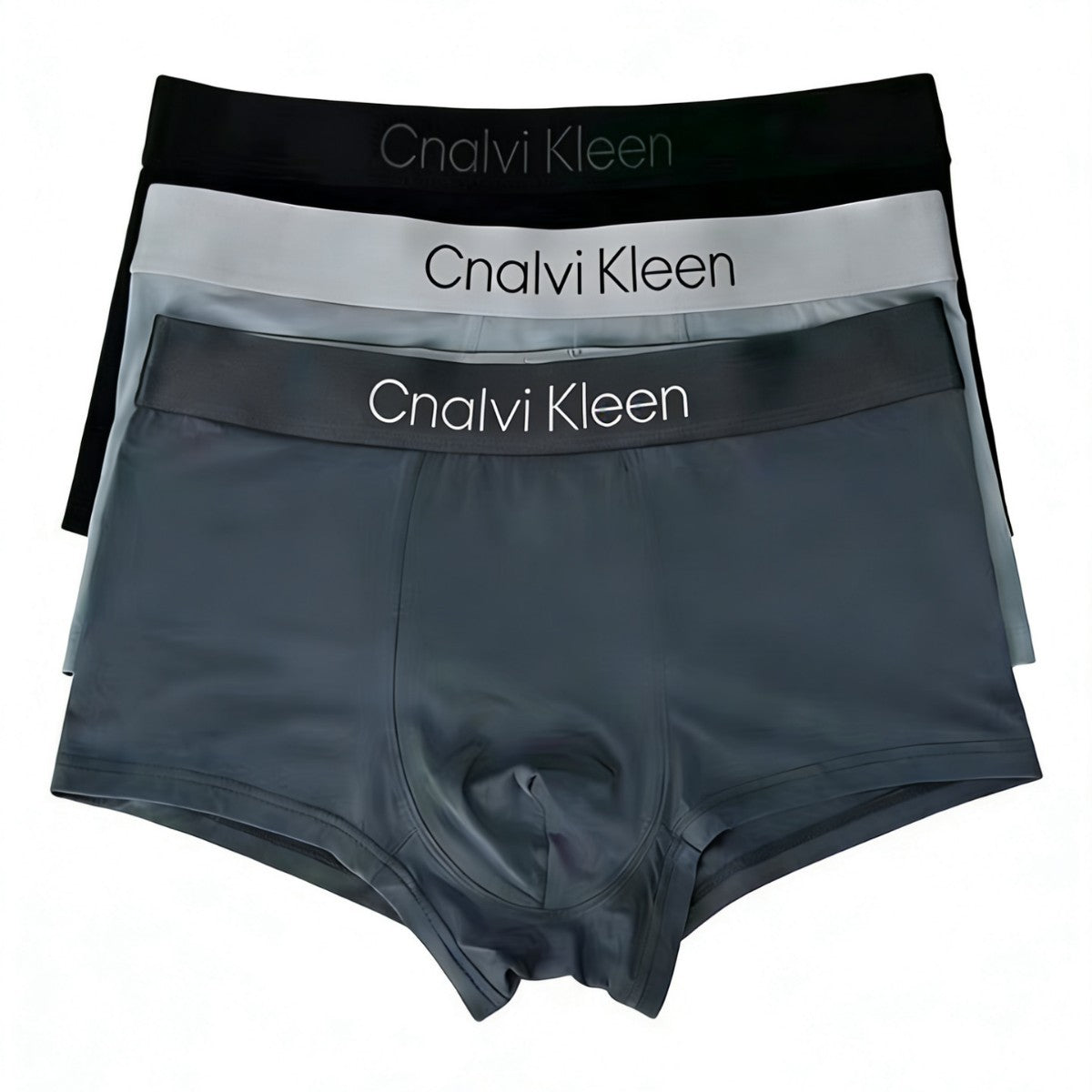 Boxers de hombre: algodón modal sin costuras, cómodo y transpirable, caja de regalo fina y corta negra
