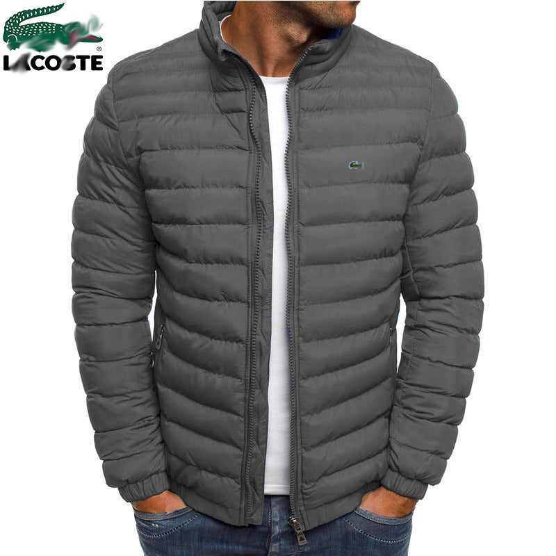 Chaqueta LAC De Cuello Alto | Algodón Y Estampado