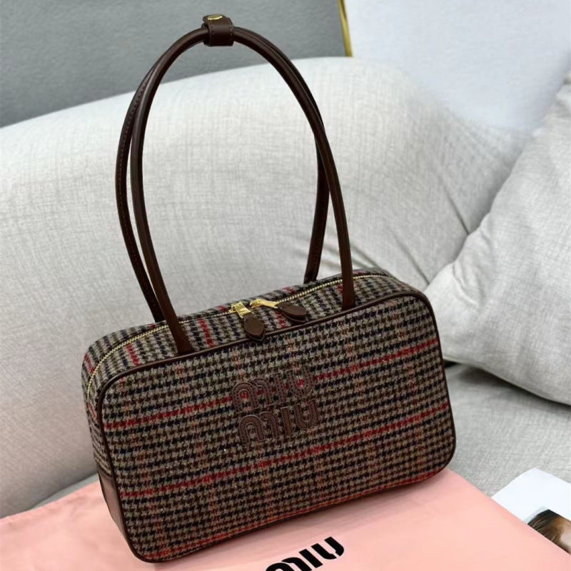 Women's Canvas Bag MM | Long Handle | No Box