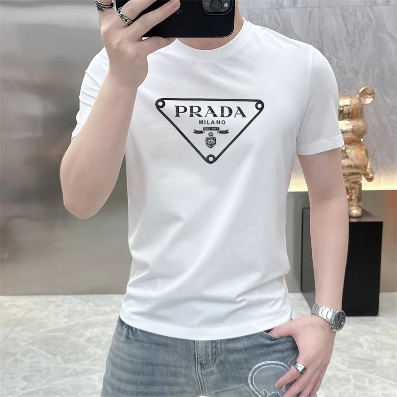 Camiseta de manga corta para parejas de pareja de maniga corta de verano 2025, superventas europeas y americanas de estilo coreano suelto y suelto de talla grande, streetwear versátil