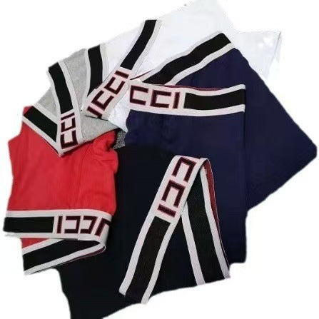 GC Comercio Exterior Marca de moda Moda Ropa interior de algodón para hombre Boxers