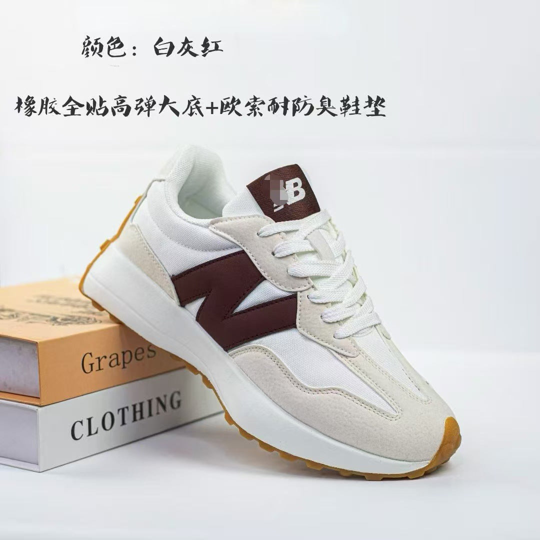 N-word 327 Agande zapatillas de entrenamiento blandas para mujer zapatillas blancas casuales ligeras zapatillas deportivas de running 2025 nuevas