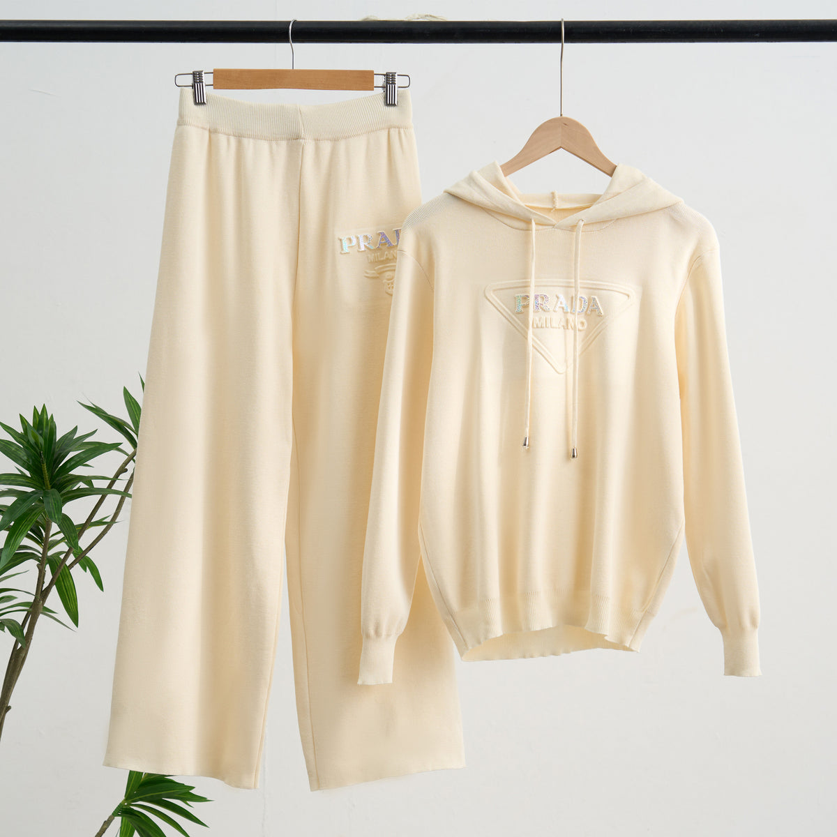 Conjunto PRA De Punto | Sudadera Y Pantalón Holgado