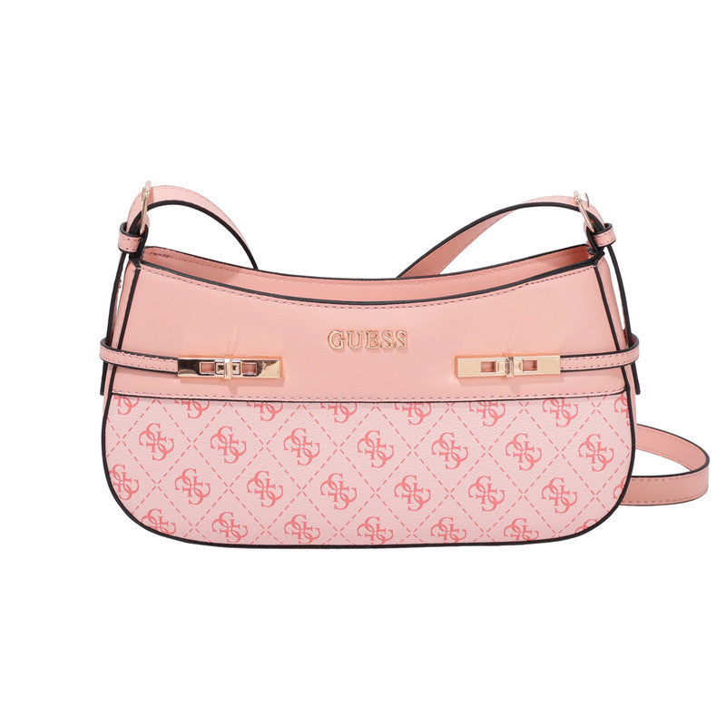 Nuevo bolso transfronterizo de primavera 2026 con flores vintage europeas y americanas, ligero, de lujo y moderno de luna nueva