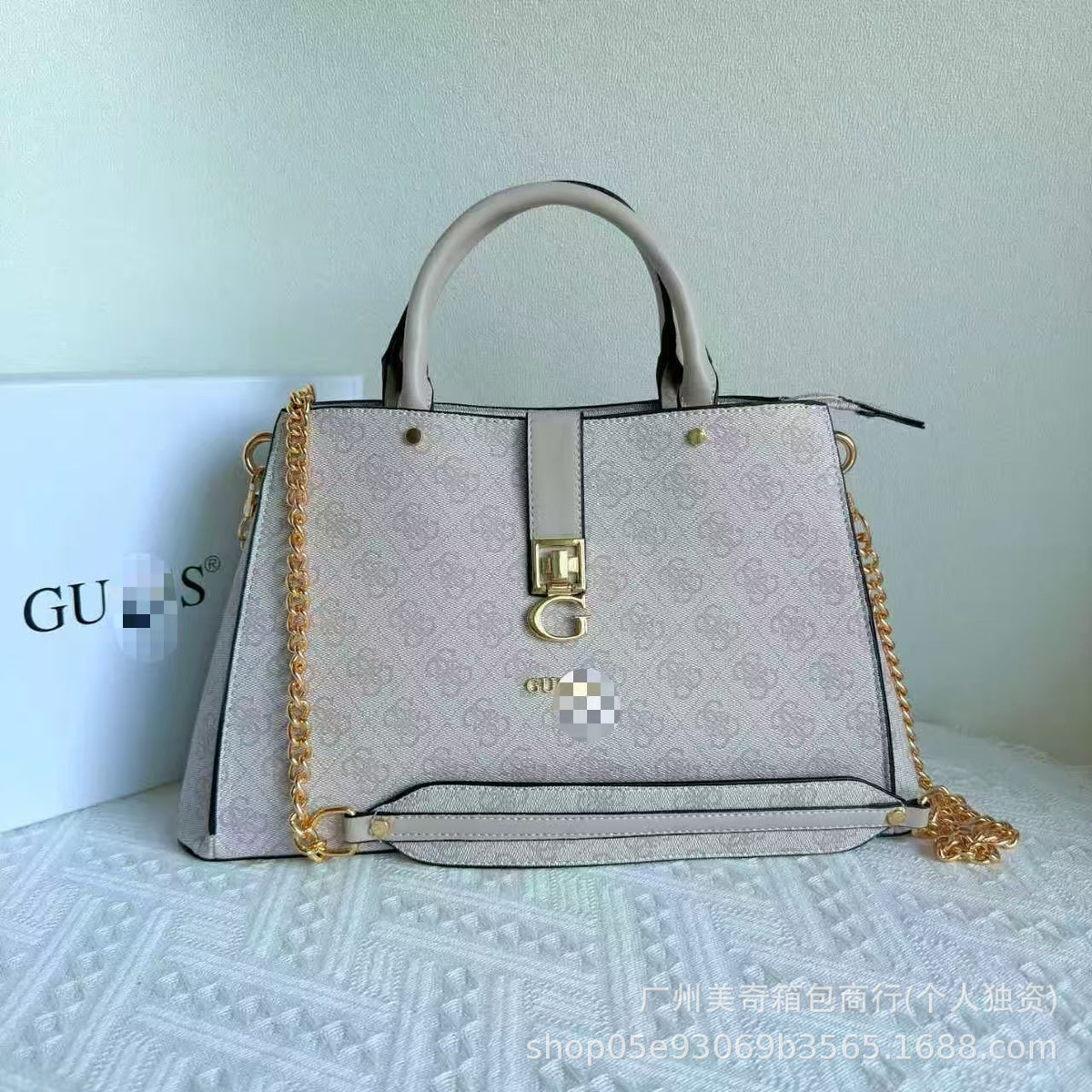 Borsa a tracolla donna GU | Con cerniera | Senza scatola