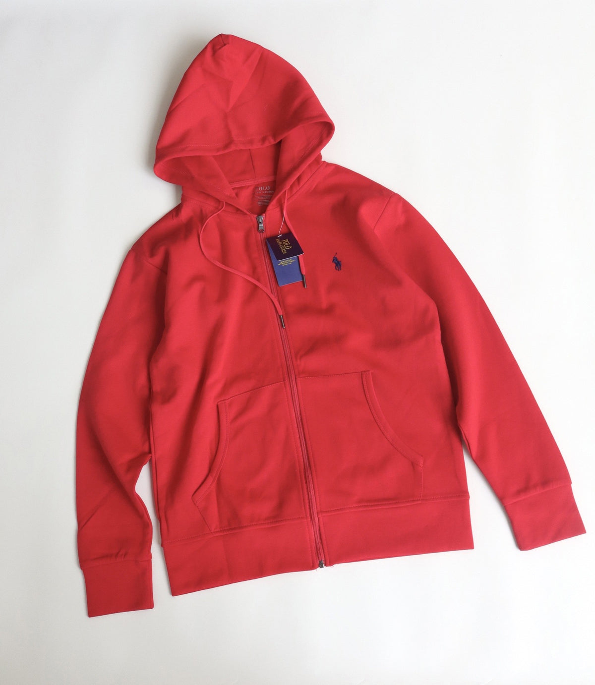 Sudadera RL Con Cremallera | Caballo Bordado