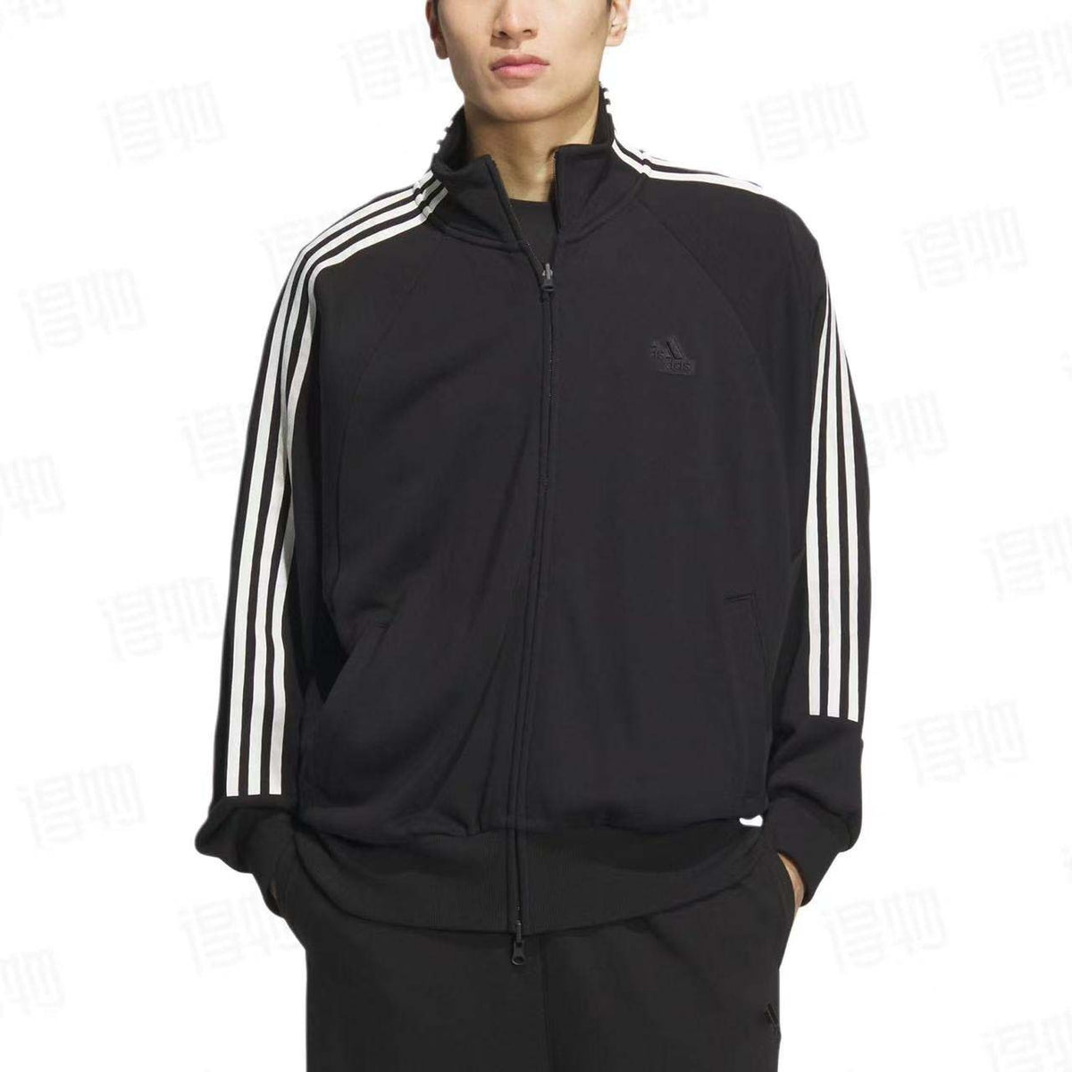 Unisex Sweatshirt A | High Neck And Three Stripes