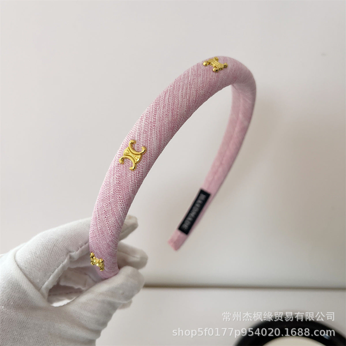 Pulsera fina Triumphal de Triomphe, moño de pinzas de alta gama, limpiador facial planchado y nuevo accesorio de corona alta para mujeres
