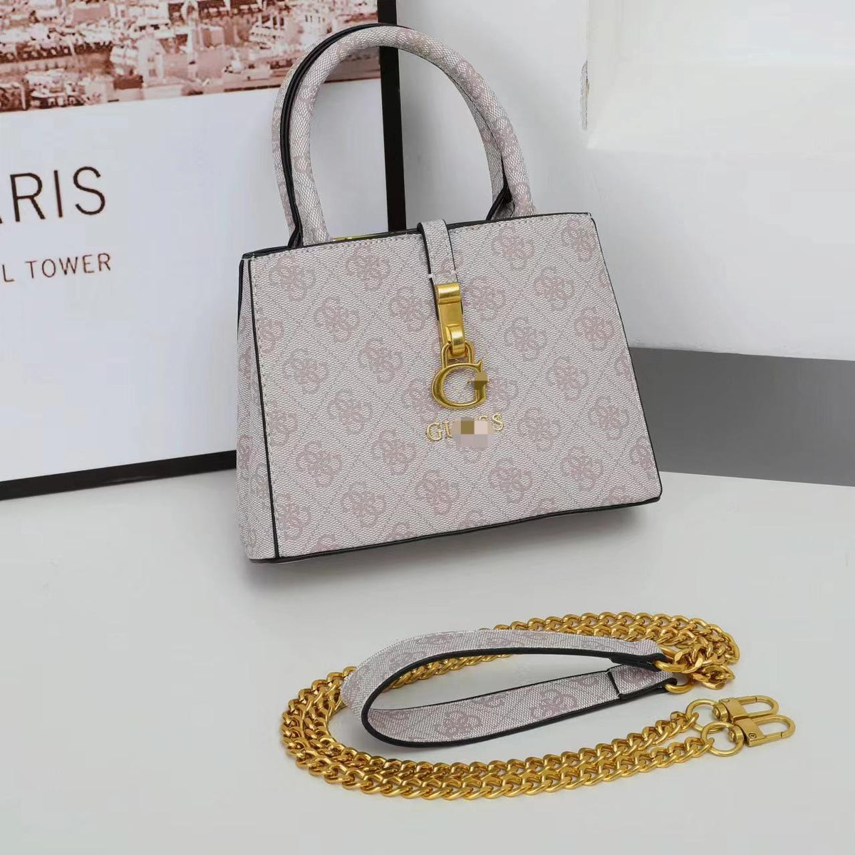 Borsa GU | Tracolla con ciondolo | Senza scatola