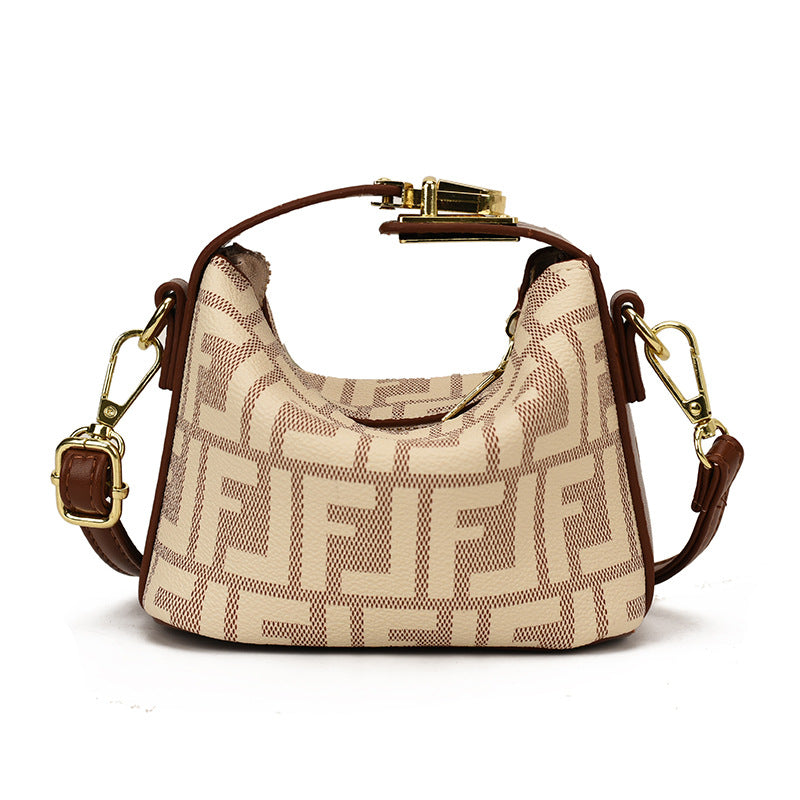Bolso mini de dumplings de vaquero transfronterizo, bolso ligero de lujo de alta gama, versátil y de moda, bolso de mujer, bolso bandolera infantil de nicho coreano