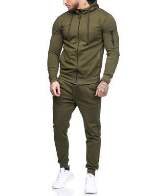Amazon Topo Invierno Camiseta deportiva deportiva Slim Cardigan con cremallera Brazo de Moda a rayas de Amazon Conjunto de Tendencias para Hombres