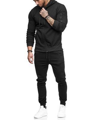 Amazon Topo Invierno Camiseta deportiva deportiva Slim Cardigan con cremallera Brazo de Moda a rayas de Amazon Conjunto de Tendencias para Hombres