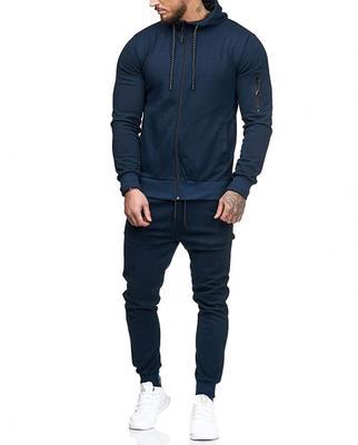 Amazon Topo Invierno Camiseta deportiva deportiva Slim Cardigan con cremallera Brazo de Moda a rayas de Amazon Conjunto de Tendencias para Hombres