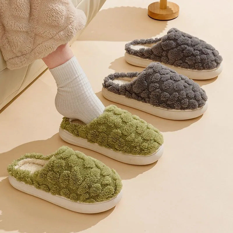 Pantuflas Cartoon Felpa Unisex - Antideslizantes