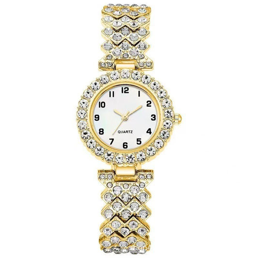 Conjunto Reloj y Pulsera Mujer - Plateado