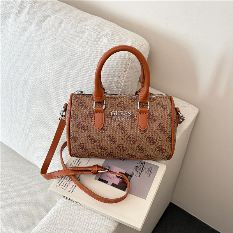 Bandolera Gran Capacidad Mujer | Bolso Almohada Estampado Letras | Sin Caja