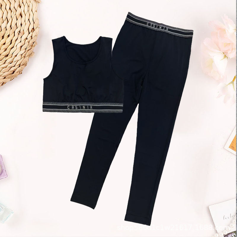 Ropa de yoga femenina europea y estadounidense, chaqueta deportiva, conjunto de yoga, pantalones de yoga de tiro alto de mujer fitness casual de alta gama