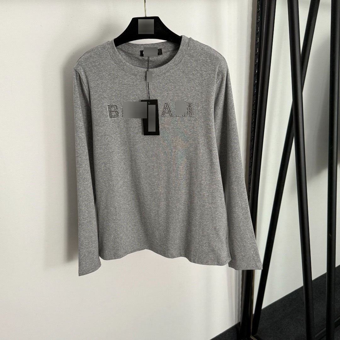 BAL Casual T-Shirt | Long Sleeve With Letters