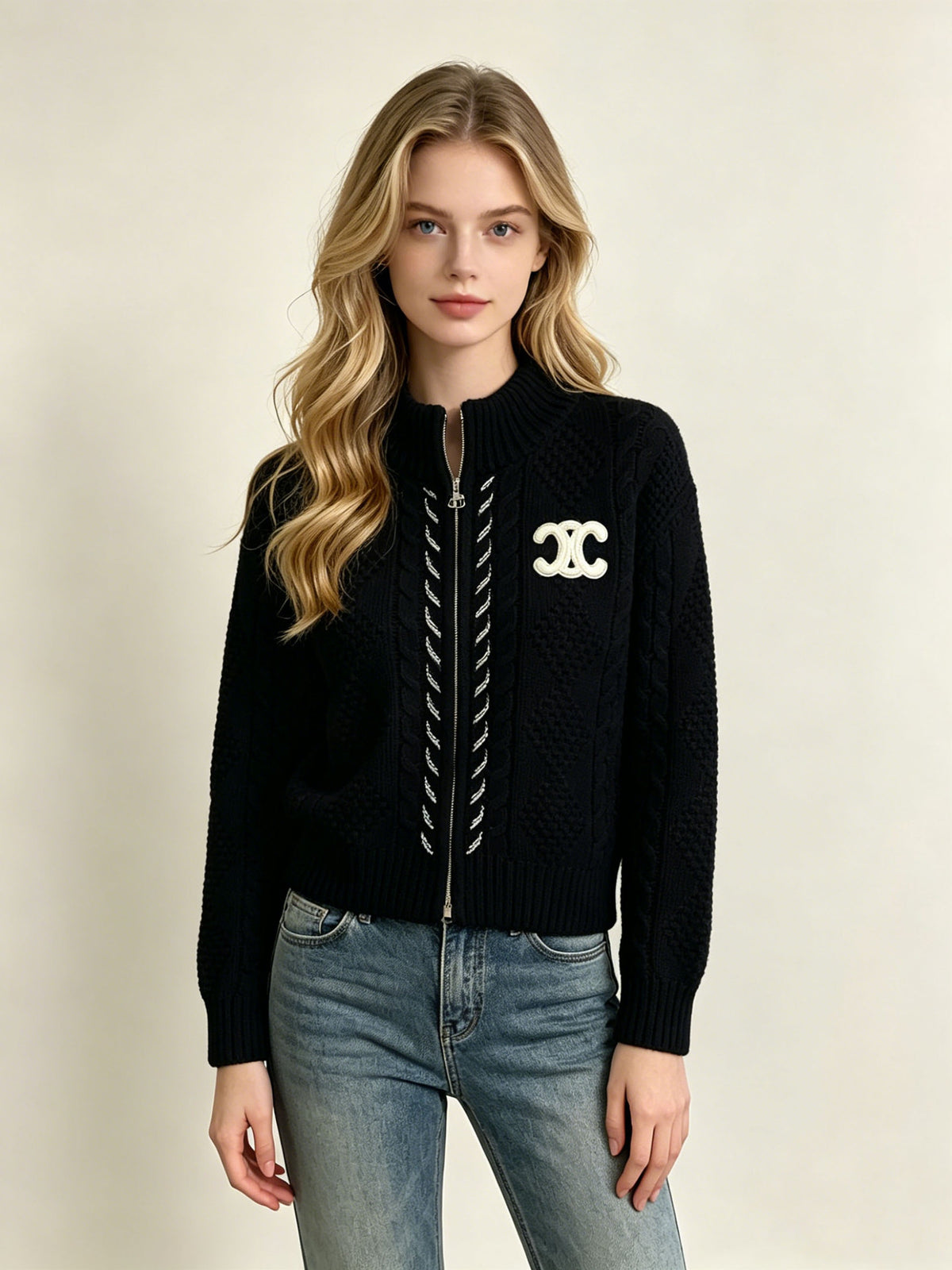 Cable Knit Cardigan | Autumn Winter