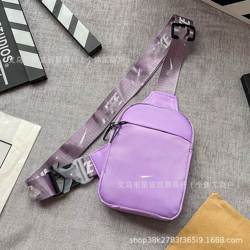 Bolsas deportivas de moda y modernas, bolsas de exterior súper chulas para hombres y mujeres, bolsas de un solo hombro, impermeables