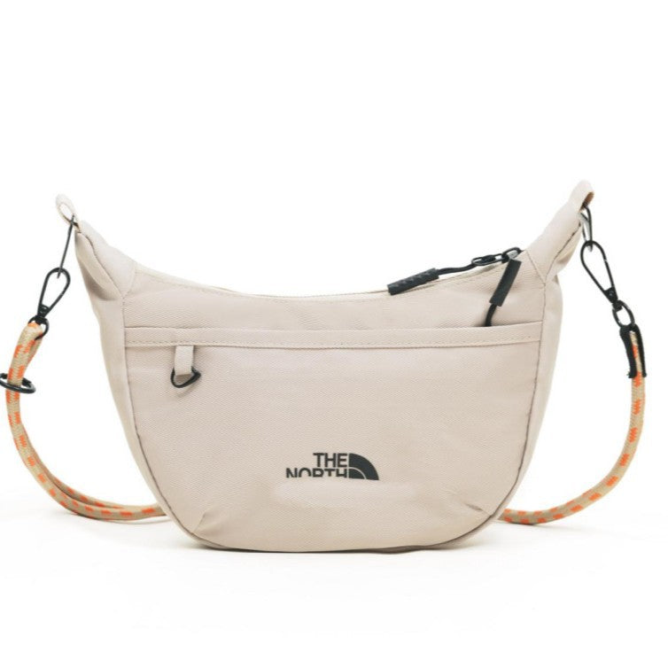 Bolso bandolera de mujer, nuevo bolso retro de moda lazy lazy crescent moon, bolso de hombro pequeño de nylon impermeable, ligero y versátil