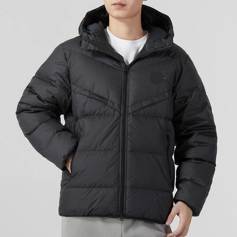 Men's Cotton Hooded Jacket | Winter