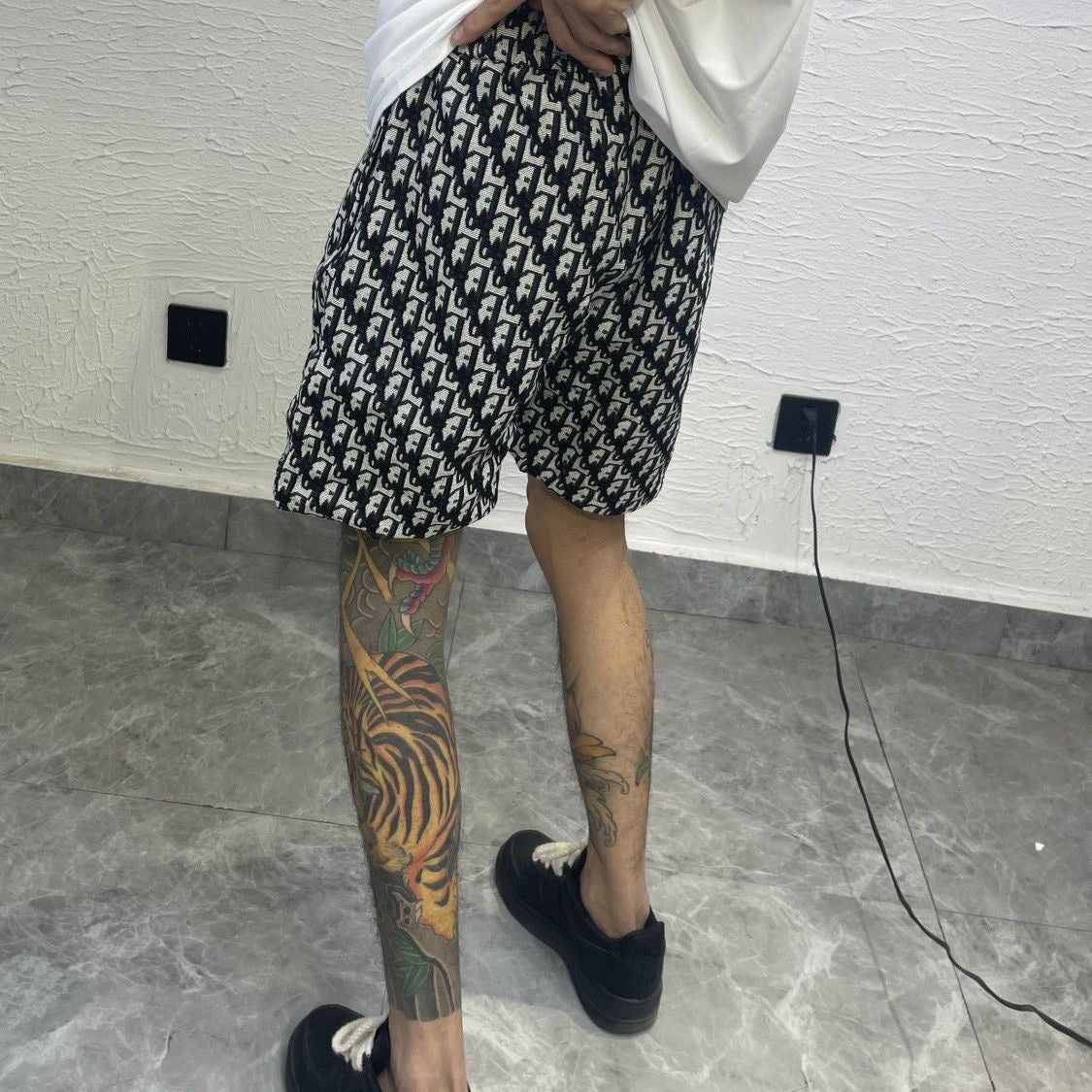 Pantalones Punk Estampado Completo | Playa | Hombre | Verano