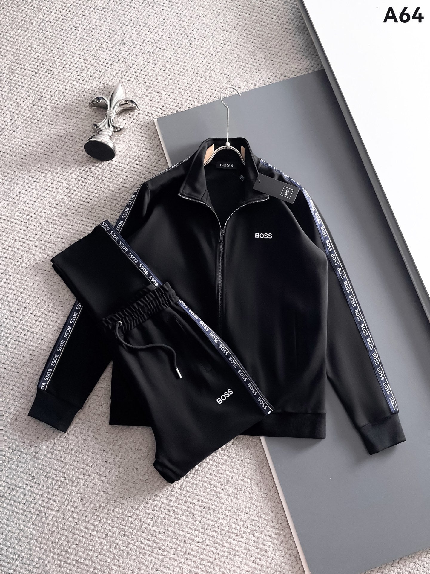 La versión correcta del SS25 transfronterizo debuta en otoño e invierno: nueva chaqueta de traje, cremallera, lujoso y sitios de moda para hombres europeos y americanos