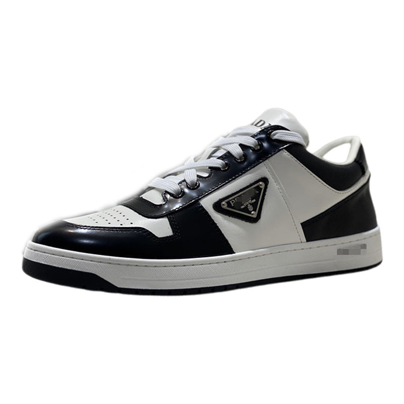 European Station 2025 zapatillas de hombre de alta gama con bloqueo de color transfronterizo, zapatillas informales de moda, zapatillas blancas transpirables, zapatillas clásicas de hombre