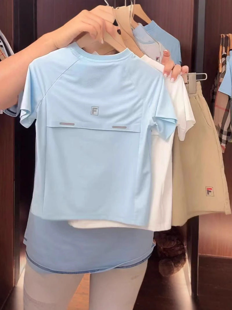 Camiseta Infantil F | Manga Corta Y Secado Rápido