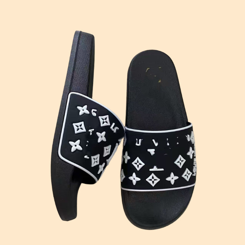Zapatos de lujo ligeros de lujo de estilo americano de comercio exterior transfronterizo, zapatillas de hombre muy vendidas, zapatillas versátiles para pareja de hombre, ropa exterior de mujer, alto valor estético