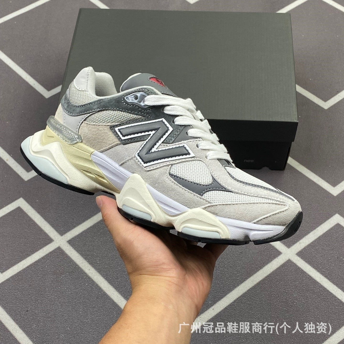 Putian NB9060 Millennium Millennium Elephant Hoof Zapatillas de correr de malla baja y de caña baja para hombre y mujer para zapatillas de papá