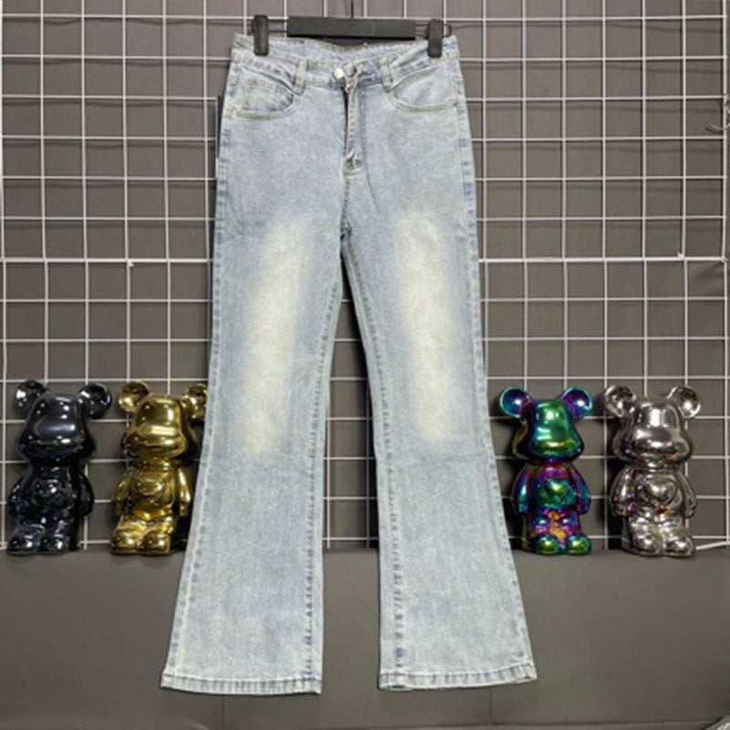 Jean Street-Fit brodé bleu | Homme et Femme | LuxuryMarkt