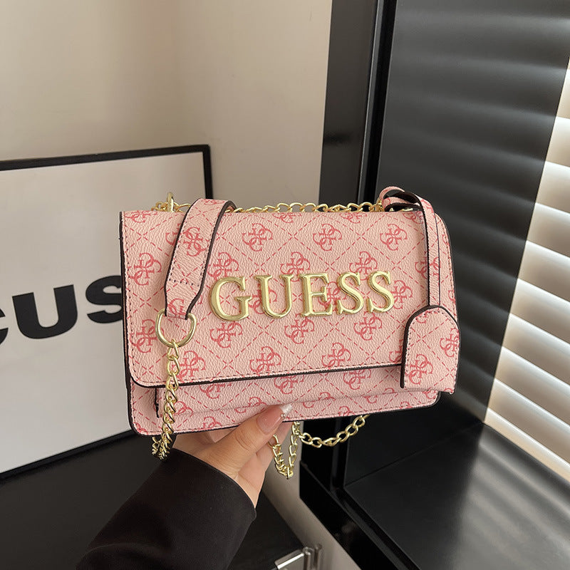 Bolso de mujer vendido de alta calidad Ligero de lujo versátil Bolso de hombro de diseño nicho Bolso de brazo con estampado de letras Bolso de hombro de moda