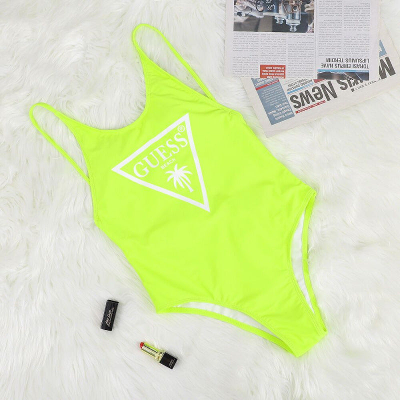Nuevos bañadores de comercio exterior europeo y americano 2025, bikini digital Offset Sexy Split de AliExpress