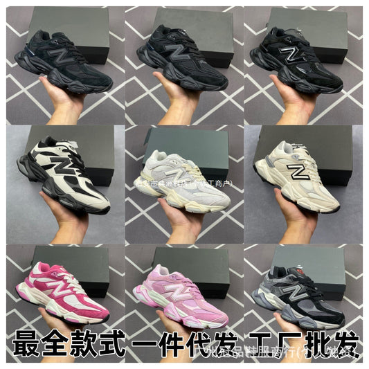 Putian NB9060 Millennium Millennium Elephant Hoof Zapatillas de correr de malla baja y de caña baja para hombre y mujer para zapatillas de papá