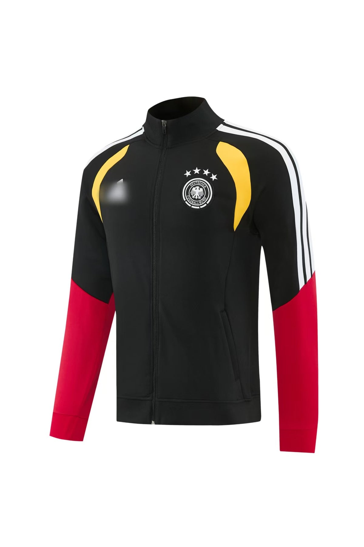 Vintage F Football Jacket | High Neck and Three Stripes