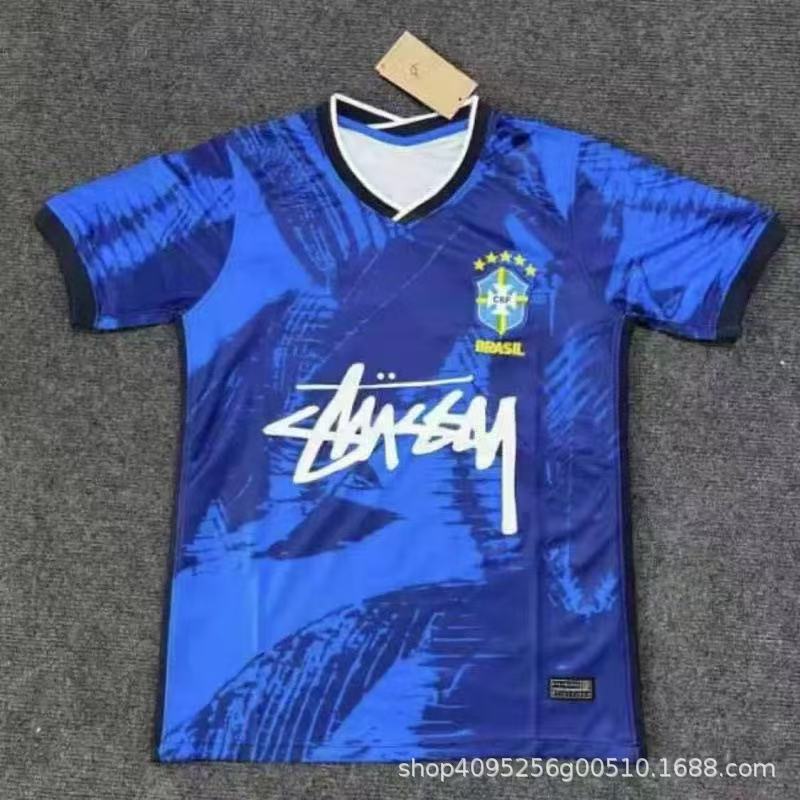 Venta al por mayor transfronteriza para Países Bajos, Alemania, Francia, Italia, Flamengo, Italia, envío gratuito para una camiseta de fútbol